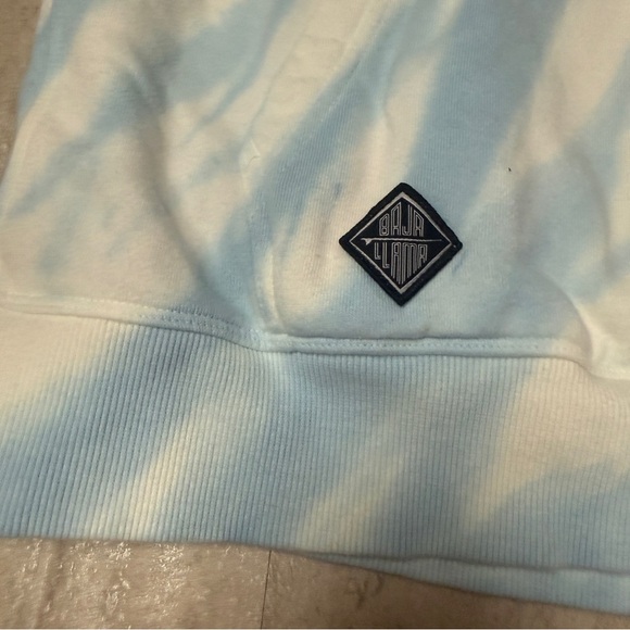 Baja Llama Jellyfish organic cotton hoodie sweatshirt - Picture 3 of 11